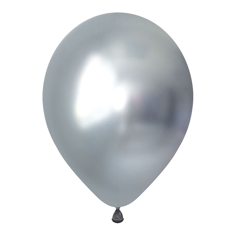 Воздушный шар Серебро хром 12 дюймов