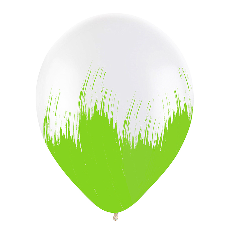 Воздушный шар Браш светло-зеленый 12 дюймов