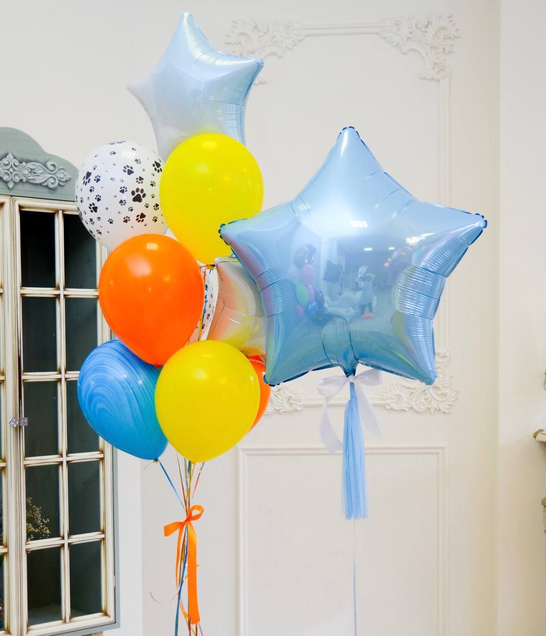 Набор воздушных шаров для новорожденных 110