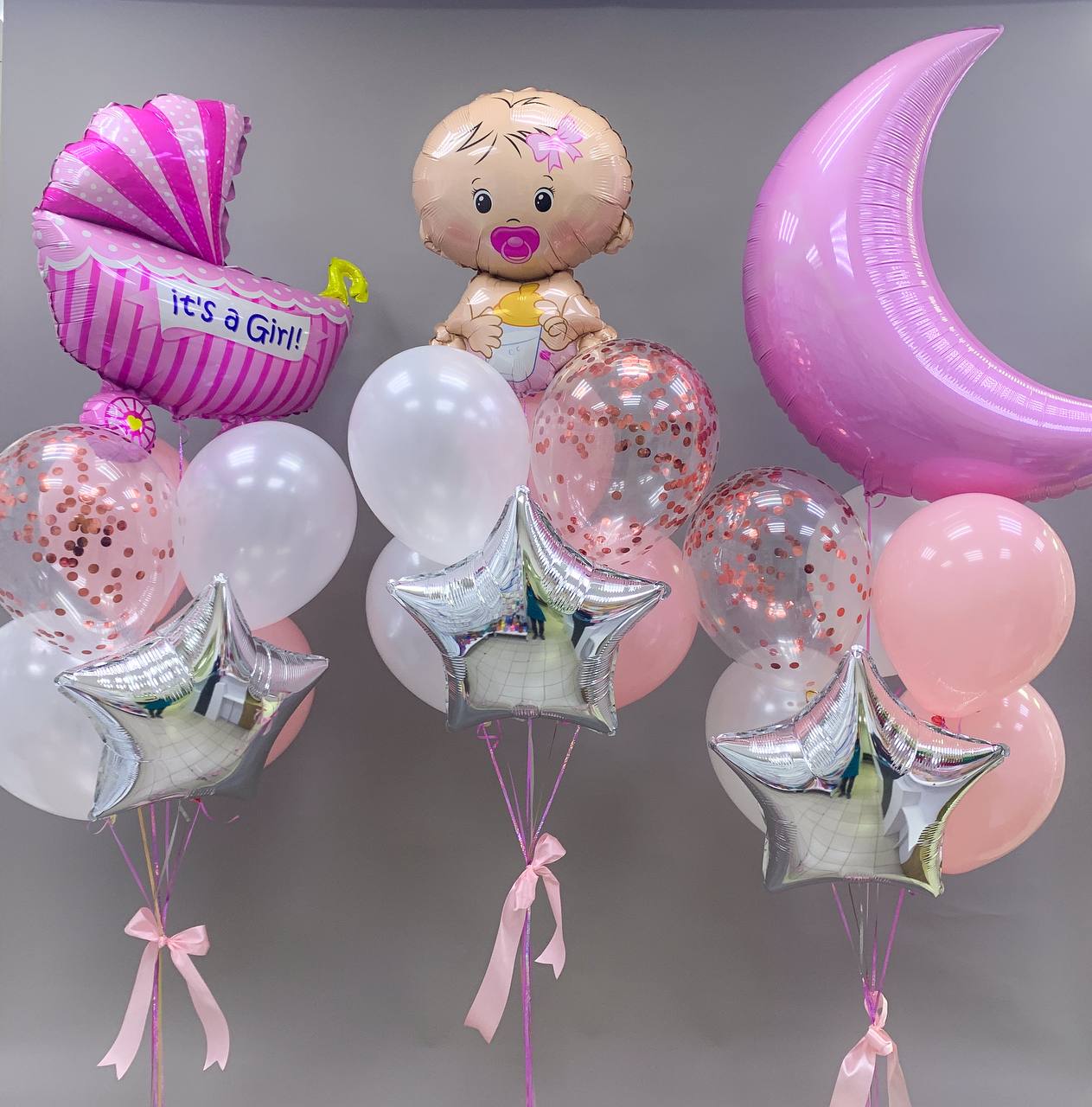 Набор воздушных шаров для новорожденных 129