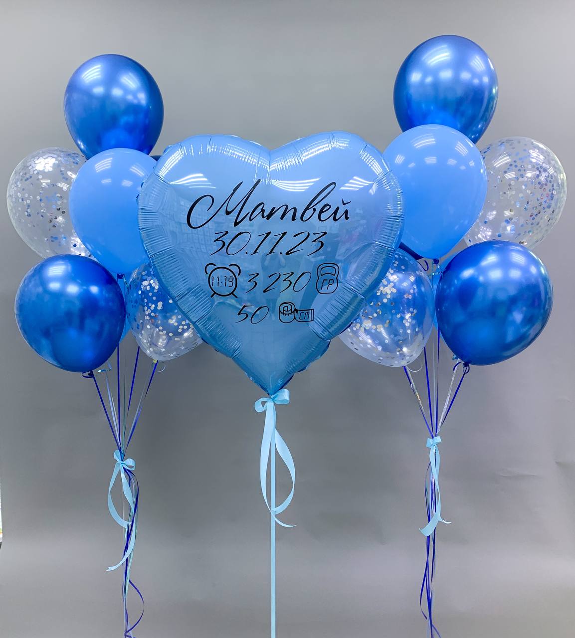 Набор воздушных шаров для новорожденных 133