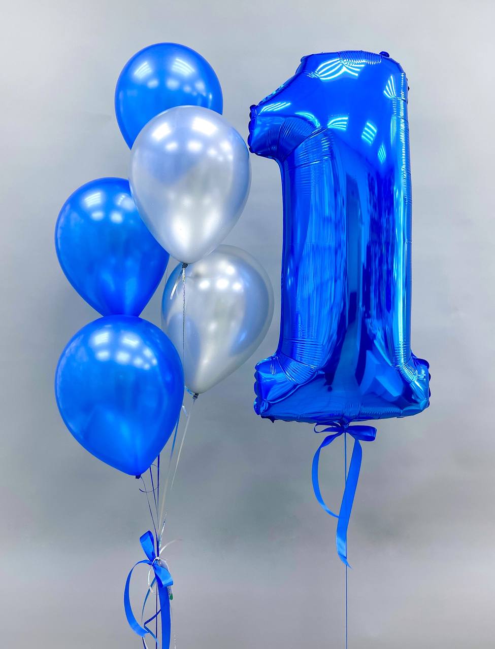 Набор воздушных шаров с цифрами 400