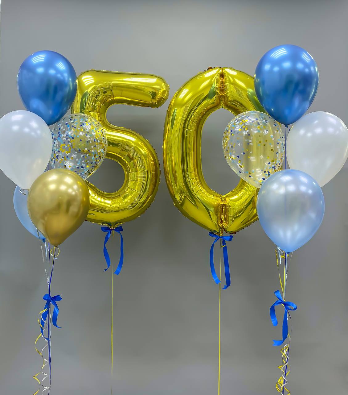 Набор воздушных шаров с цифрами 423