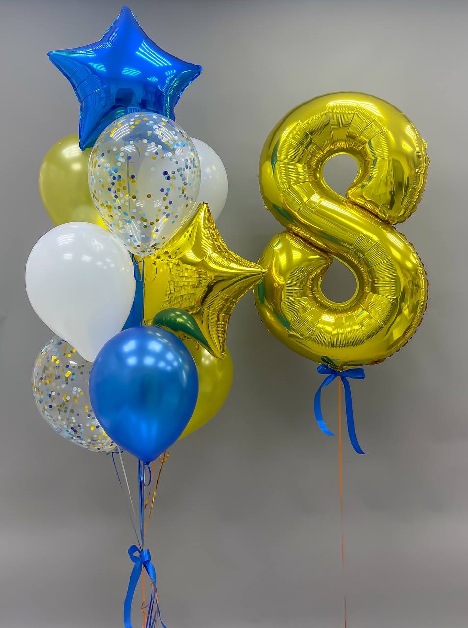 Набор воздушных шаров с цифрами 426
