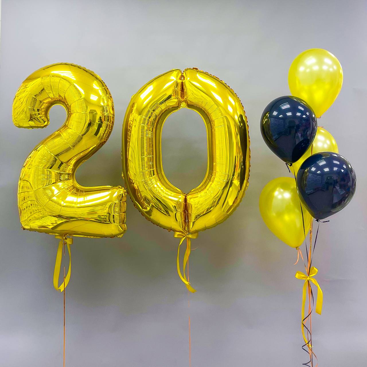 Набор воздушных шаров с цифрами 449