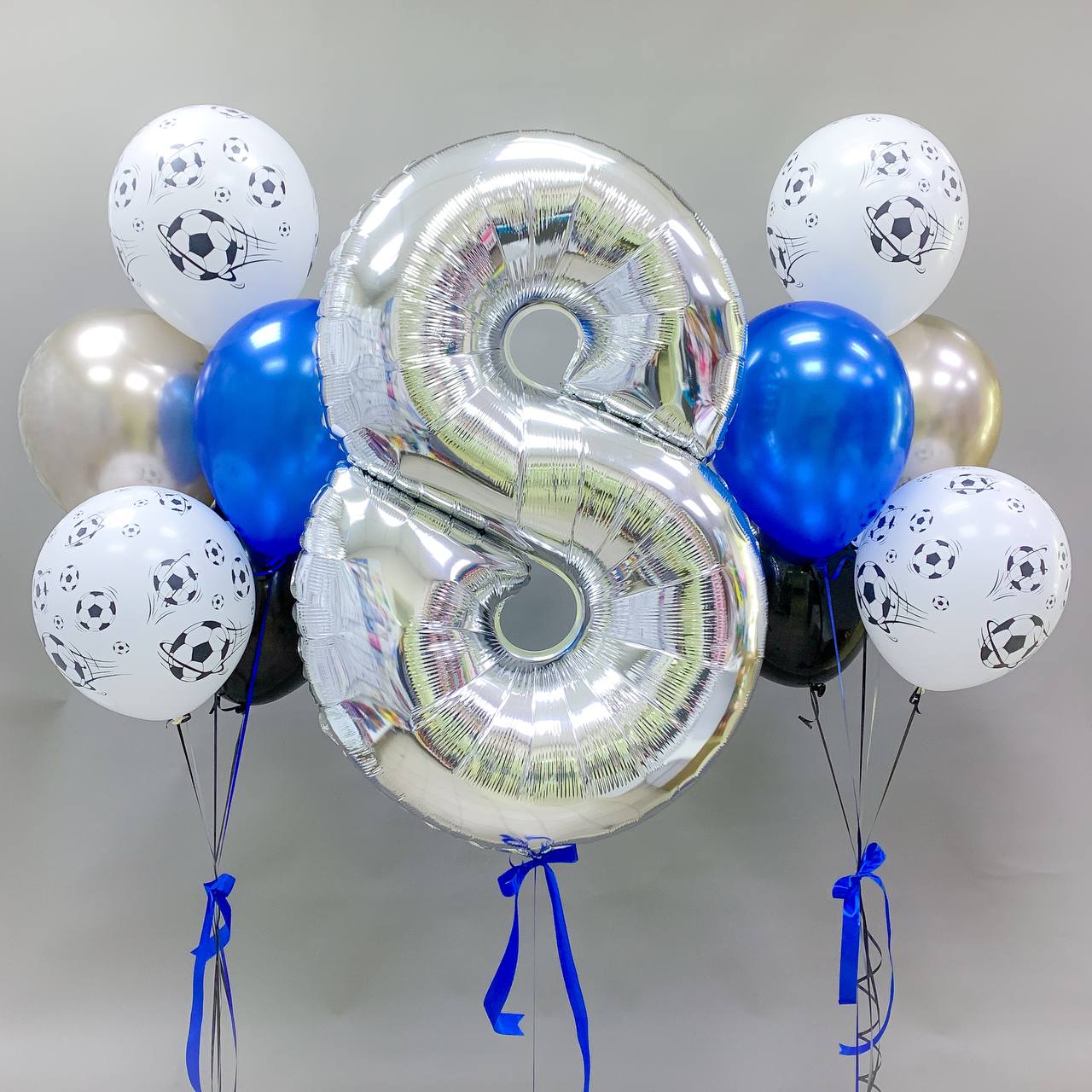 Набор воздушных шаров с цифрами 450