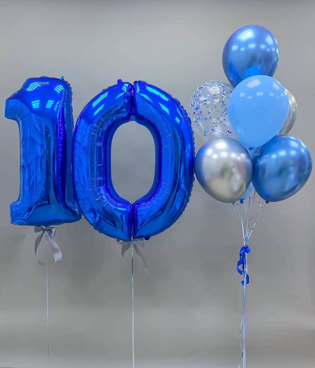 Набор воздушных шаров с цифрами 475