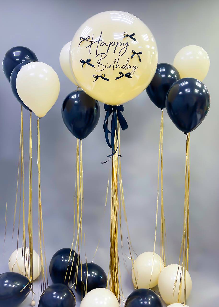 Набор воздушных шаров с большим шаром 573