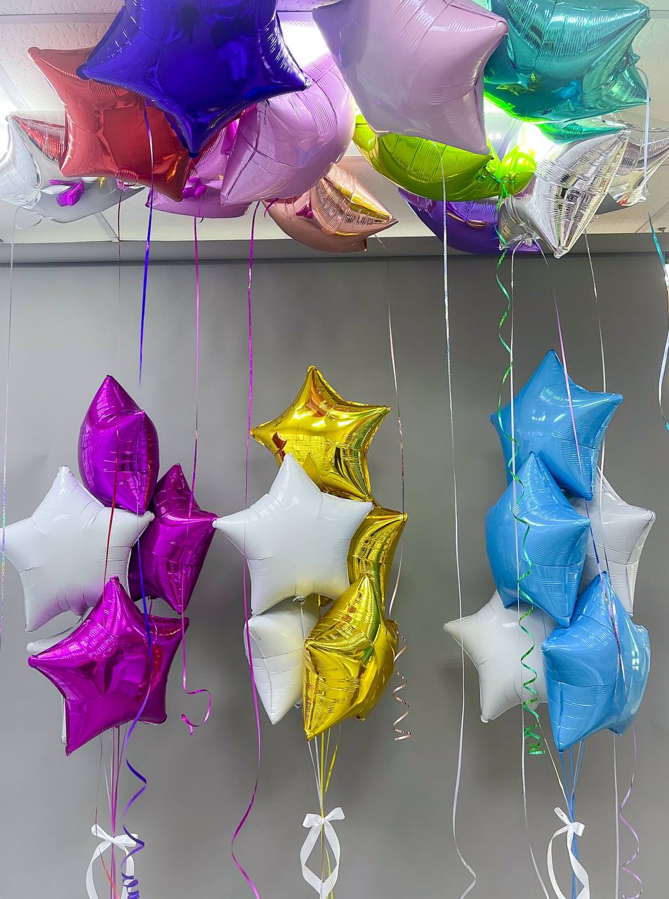 Набор воздушных шаров под потолок 734