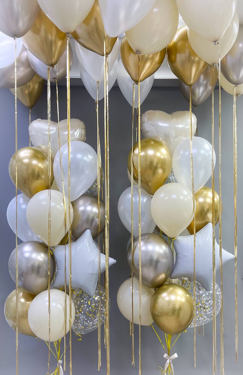 Набор воздушных шаров под потолок 740