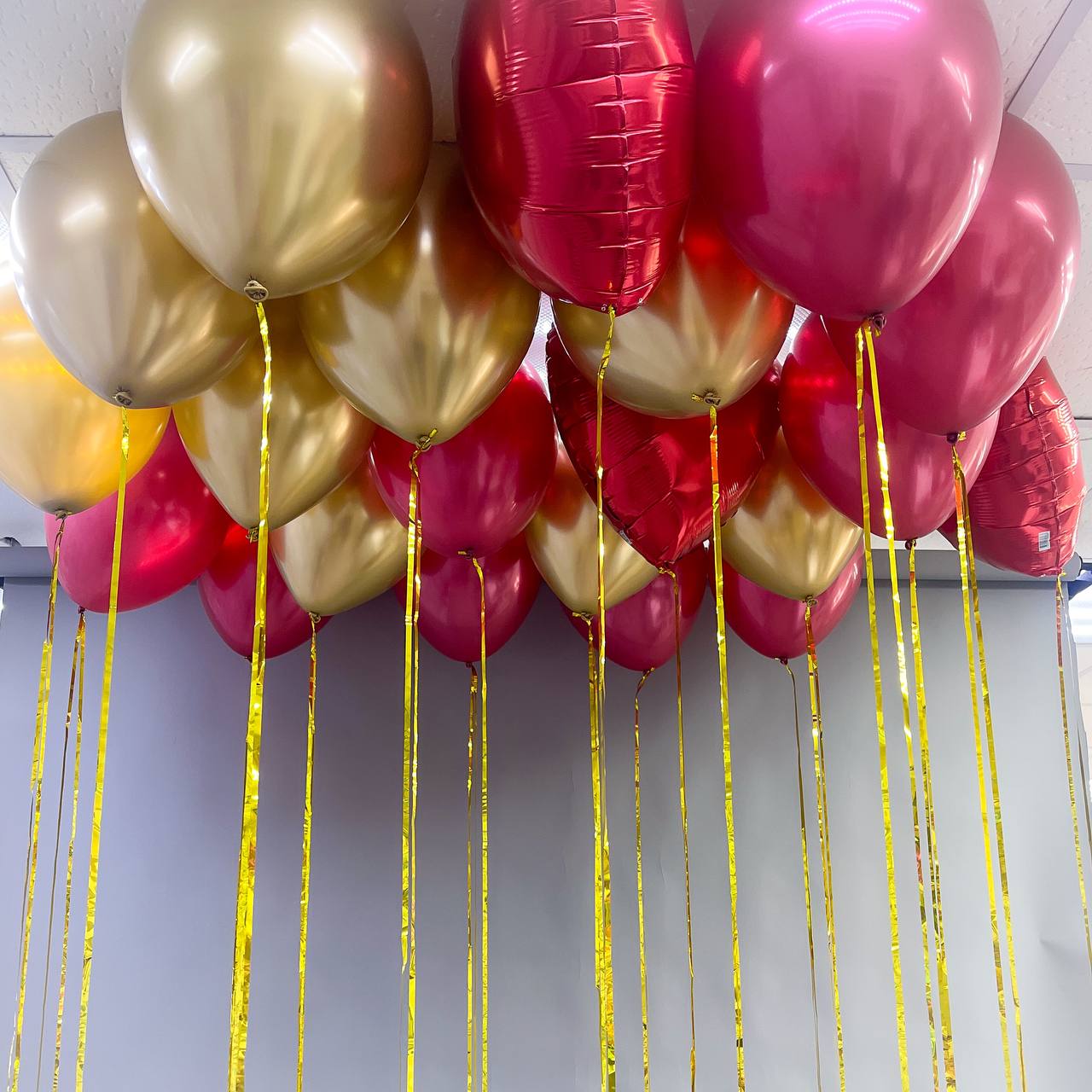 Набор воздушных шаров под потолок 743