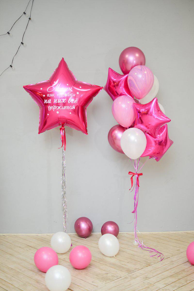 Набор воздушных шаров с большим сердцем 205